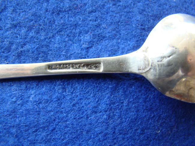 An American coin silver Teaspoon with feather edge decoration circa 1790 — image 2